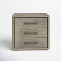 Sonja 3 outlet drawer nightstand